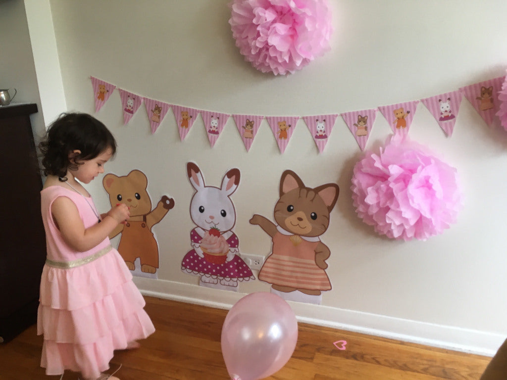 Calico Critters Free Printables for Simple Birthday Parties ...